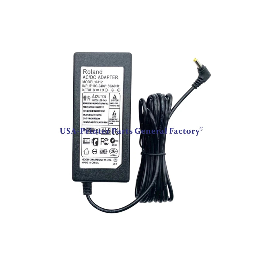 Roland PSB-6U TR-8HA-5 PW-2 EH-50 power adapter 3V 1A 3V1.2A High quality