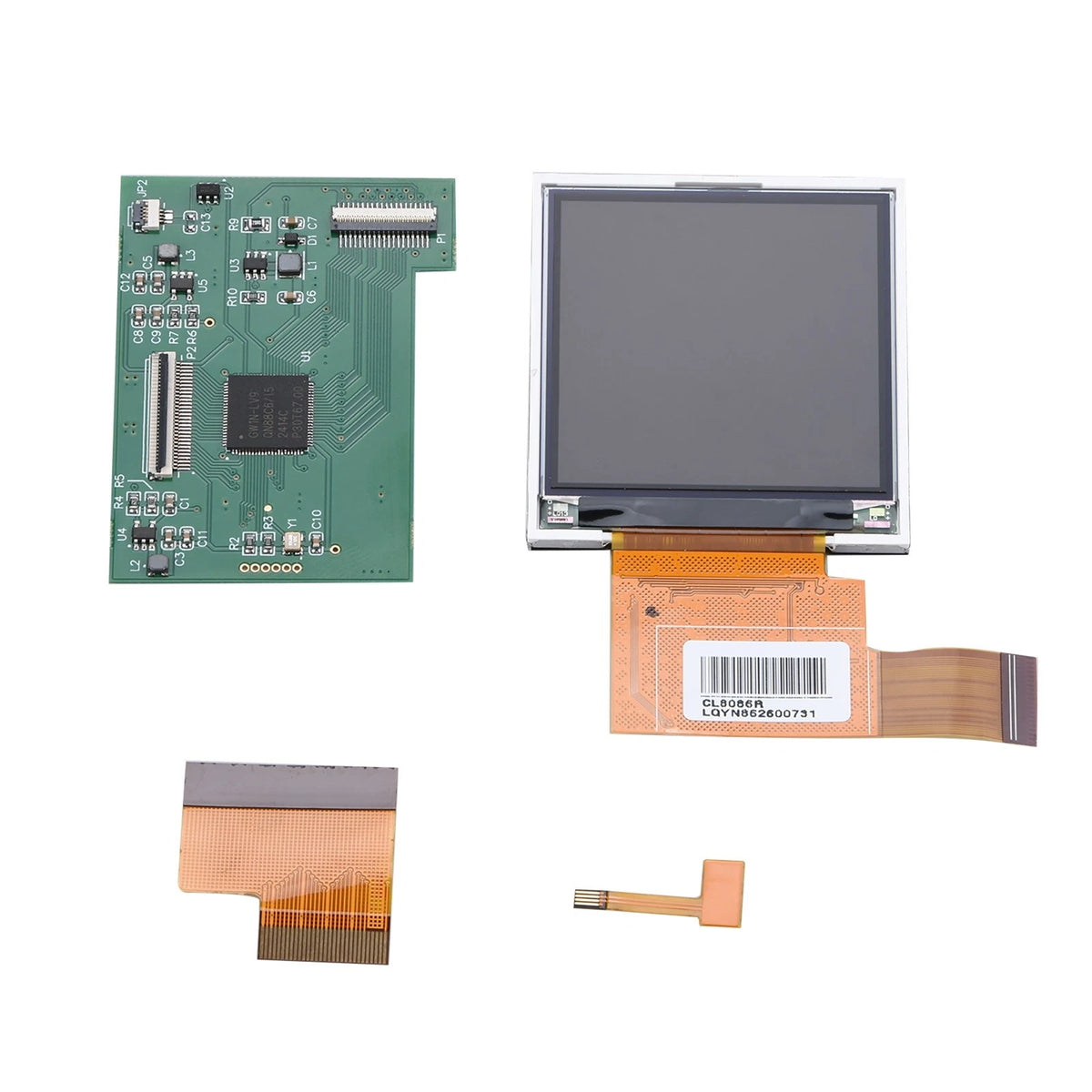 Touch Control Backlight LCD Screen Modification PCB Kit For Nintendo Game Boy E