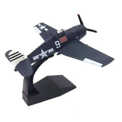 1:72 WWII U.S. F6F Hellcat Shipboard Fighter Alloy Military Aircraft Plane Model