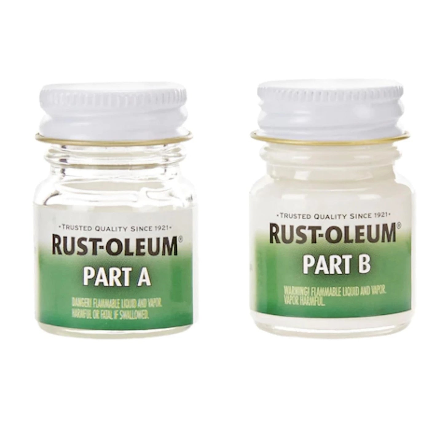 Rust-Oleum 244166 Tub And Tile 2-Part Touch Up Paint, White Pack of 1,