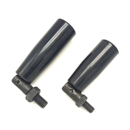TAMSOI Nylon Revolving Handle with M8 M10 Male Thread Screw M10x80, Black