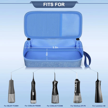 Tanmqin Case Compatible with COSLUS/for Nicwell/for 9.5 x 4 x 2 inches, Blue
