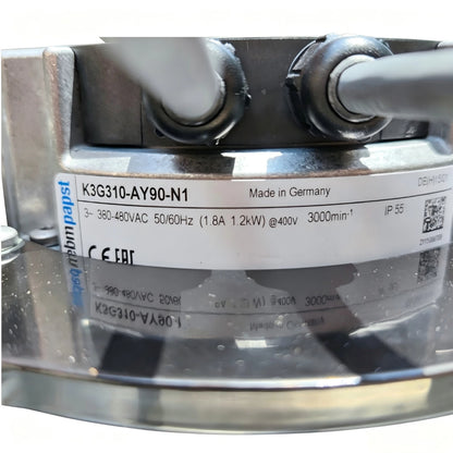 K3G310-AY90-N1 for ebmpapst EC 400VAC 1.8A 1.2KW for Rail transit Cooling Fan