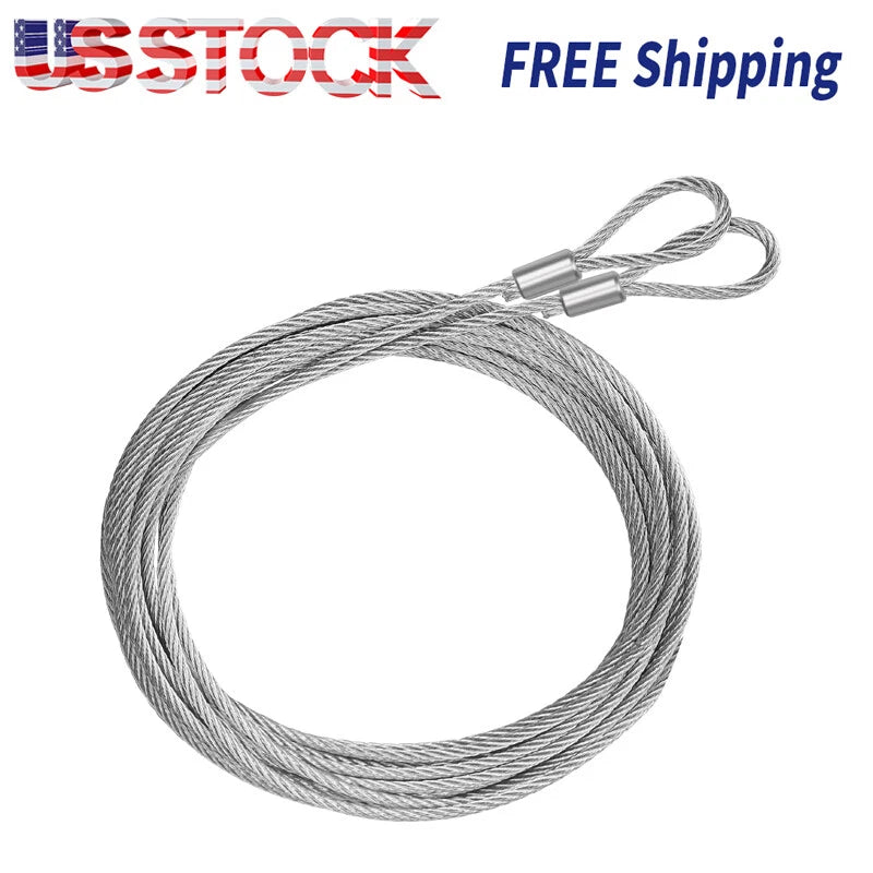 Pair of Cables Fits Wayne Dalton TorqueMaster Cables -120"
