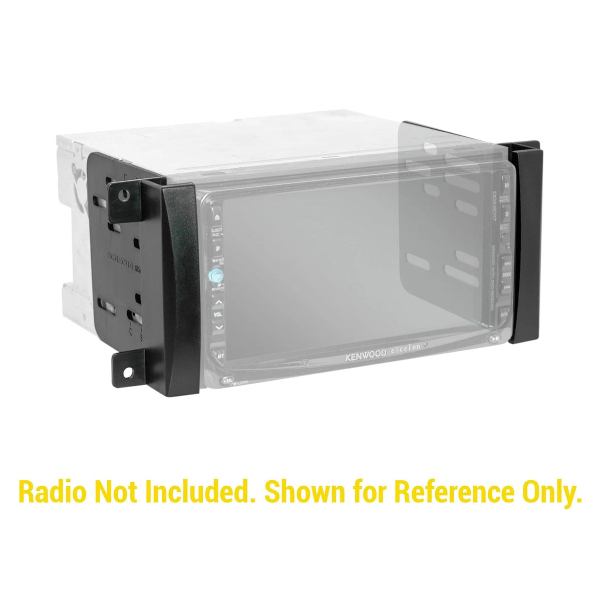 Scosche ICCR6BN Double DIN Radio Installation Dash Kit Compatible with Black