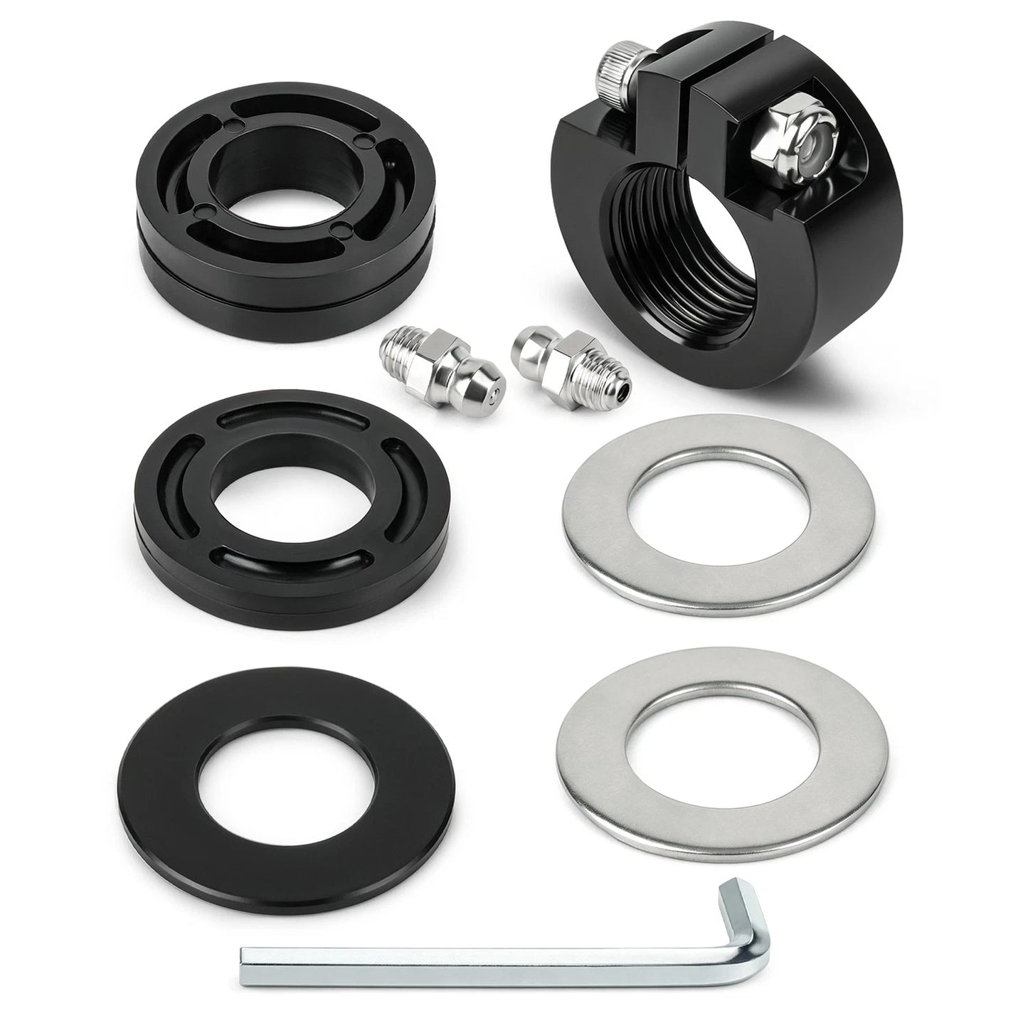 Front Mount Pivot Plate Cylinder Adjusting Nut Spacer Kit HP6033