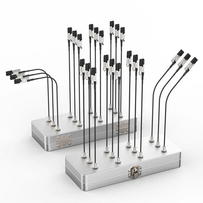 Madmagic 2pcs Metal Painting Stand Base Holder with 7.99 X 3.23 X 1.3 Inches