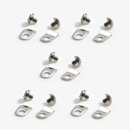 10 Sets Casing Clamps Tab & Screw For Watch Movement ETA 2824 2834 2846 2836