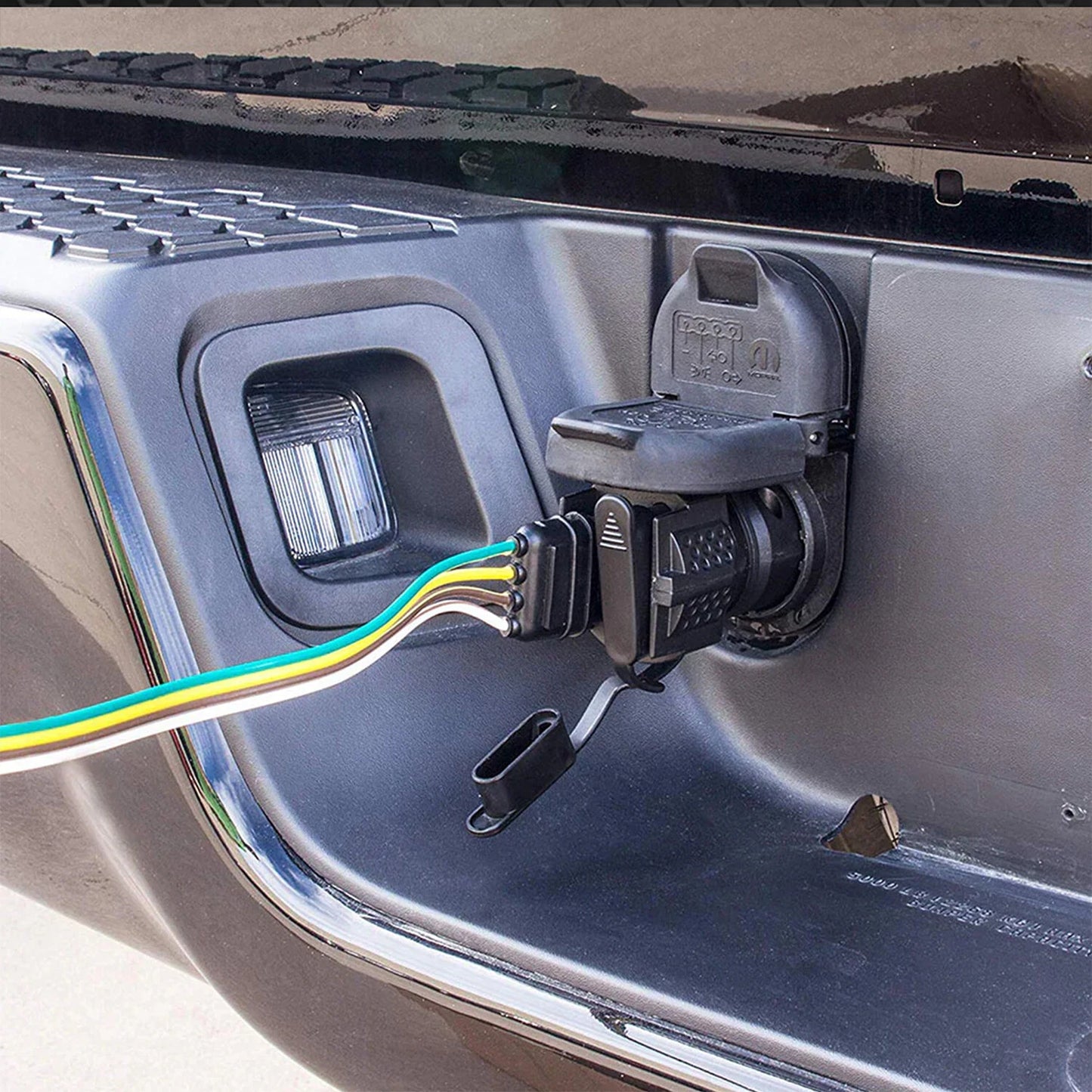 Multi-Tow 7 Blade and 4 Flat Trailer Plug Wiring Connector Replace 40975