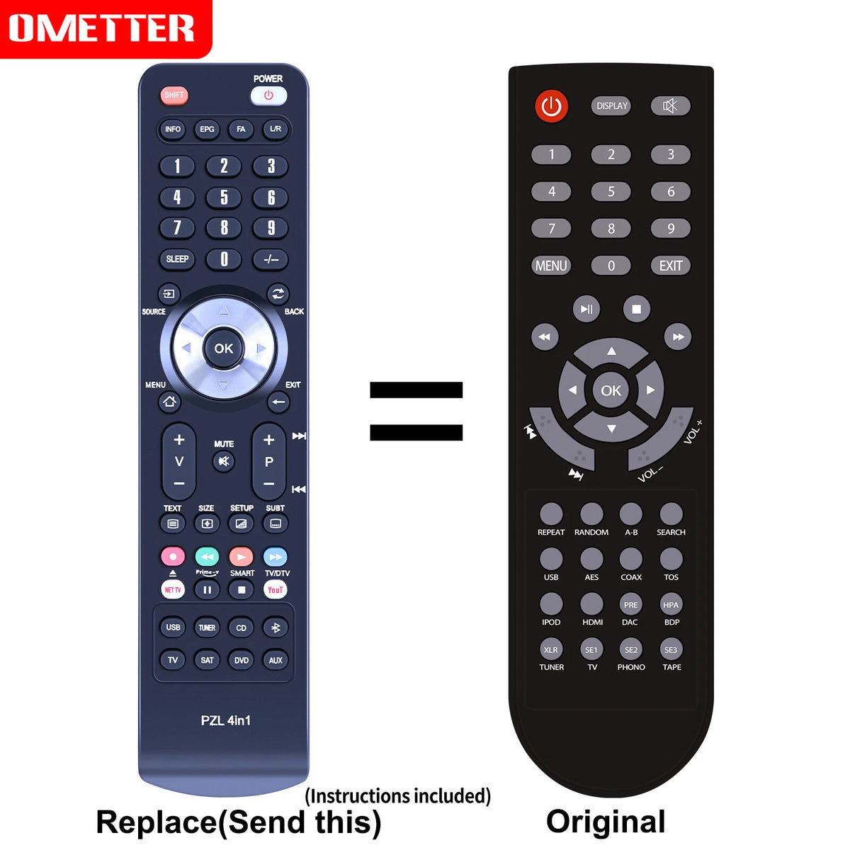 RC-1 Replacement Remote Control For Auralic