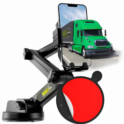 Cell Phone Mount for Truck Holder Drivers - Large, Black