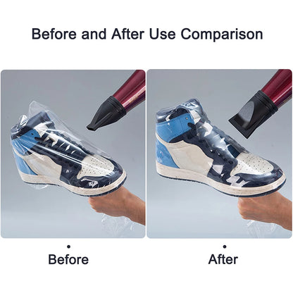 Shoe Shrink Wrap Bags,50 Pcs Sneaker Bags 10x17.7 Inch, 50pcs