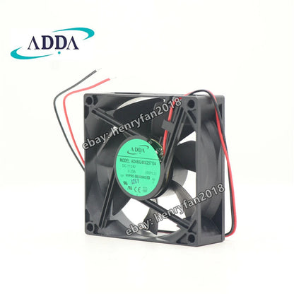 ADDA AD08024XX257104 AD0824UX-A71GL Axial Fan DC24V 0.23A 80*80*25MM Cooling Fan
