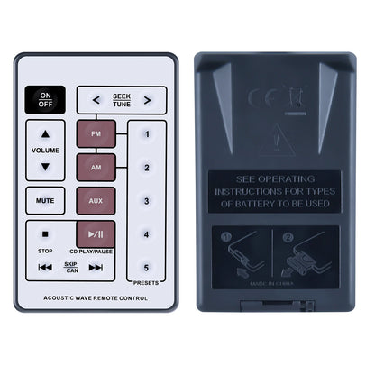 Remote Control For Bose Acoustic Wave CD-3000 Music System White
