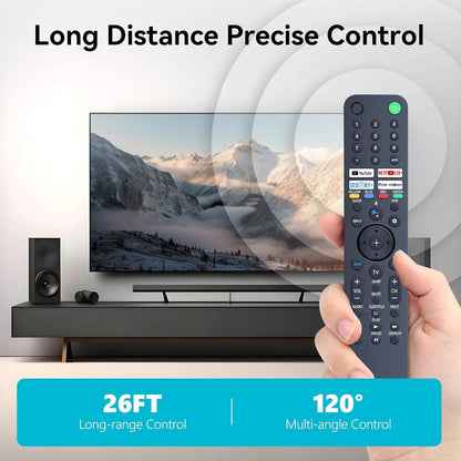 RMF-TX520U Remote Control For Sony Smart TV KD43X80J KD50X80J KD55X79J No Voice