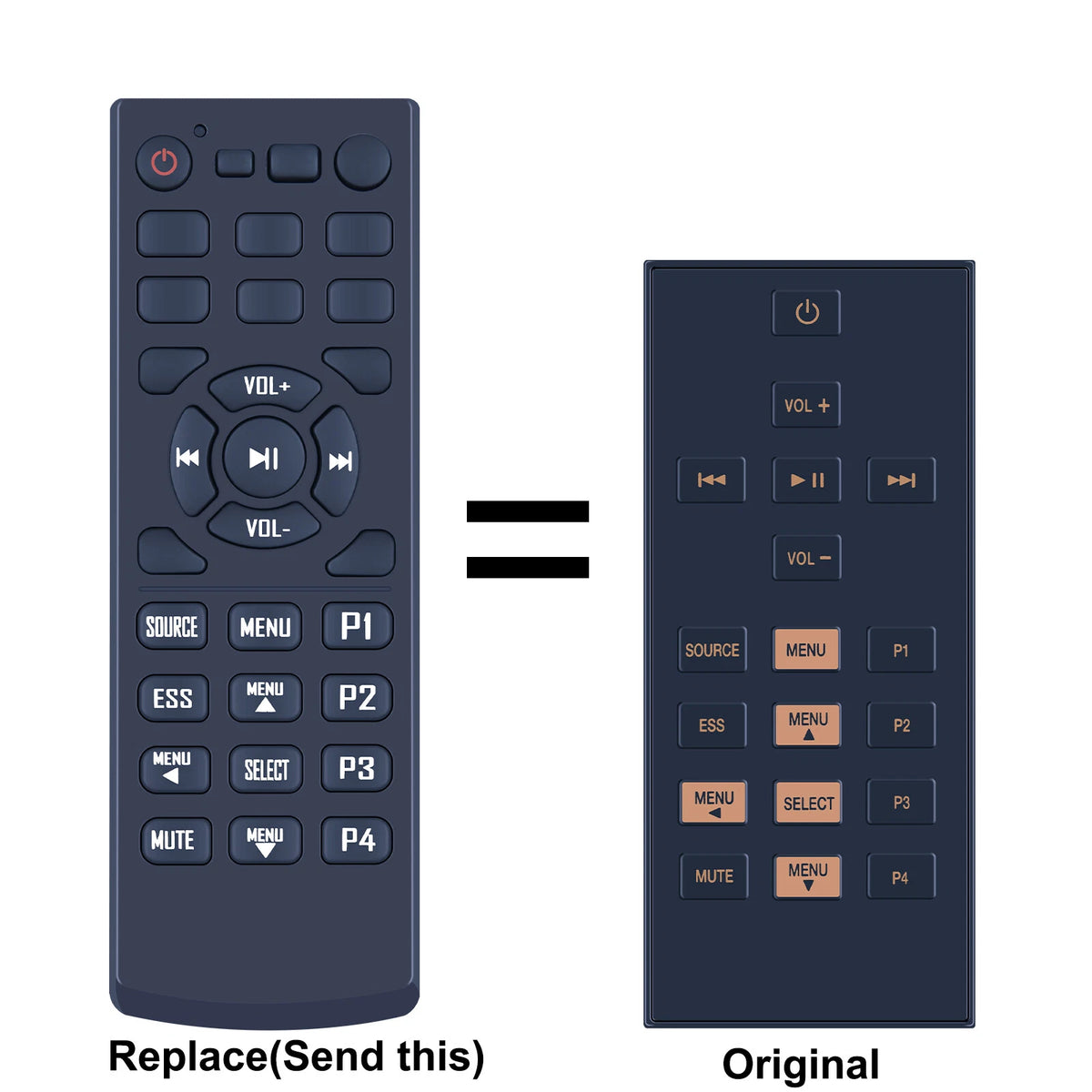 Replacement Remote Control For Altec Lansing inMotion iMT620 iPod Speaker Dock