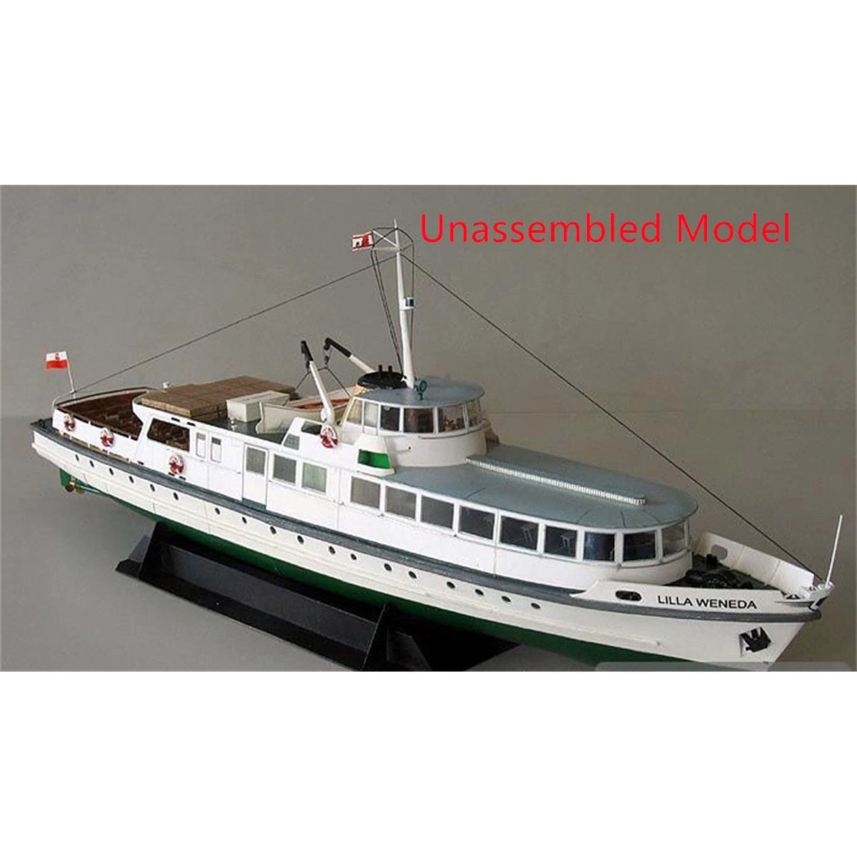 1:100 Unassembled Polish Baltic Fleet Coastal Ferry Lilla Weneda Cruise Ship