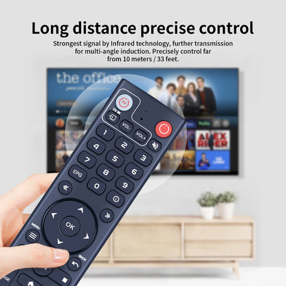 RCU-A2 Voice Remote Control For Xsarius Avant 2/2+ Ultra OTT UHD MediaStreamer