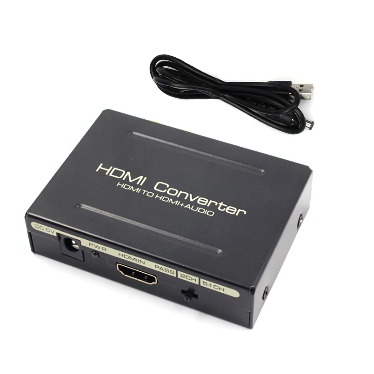 1080P HDMI Converter HDMI to SPDIF Optical 4K RCA L/R Analog Audio Extractor d