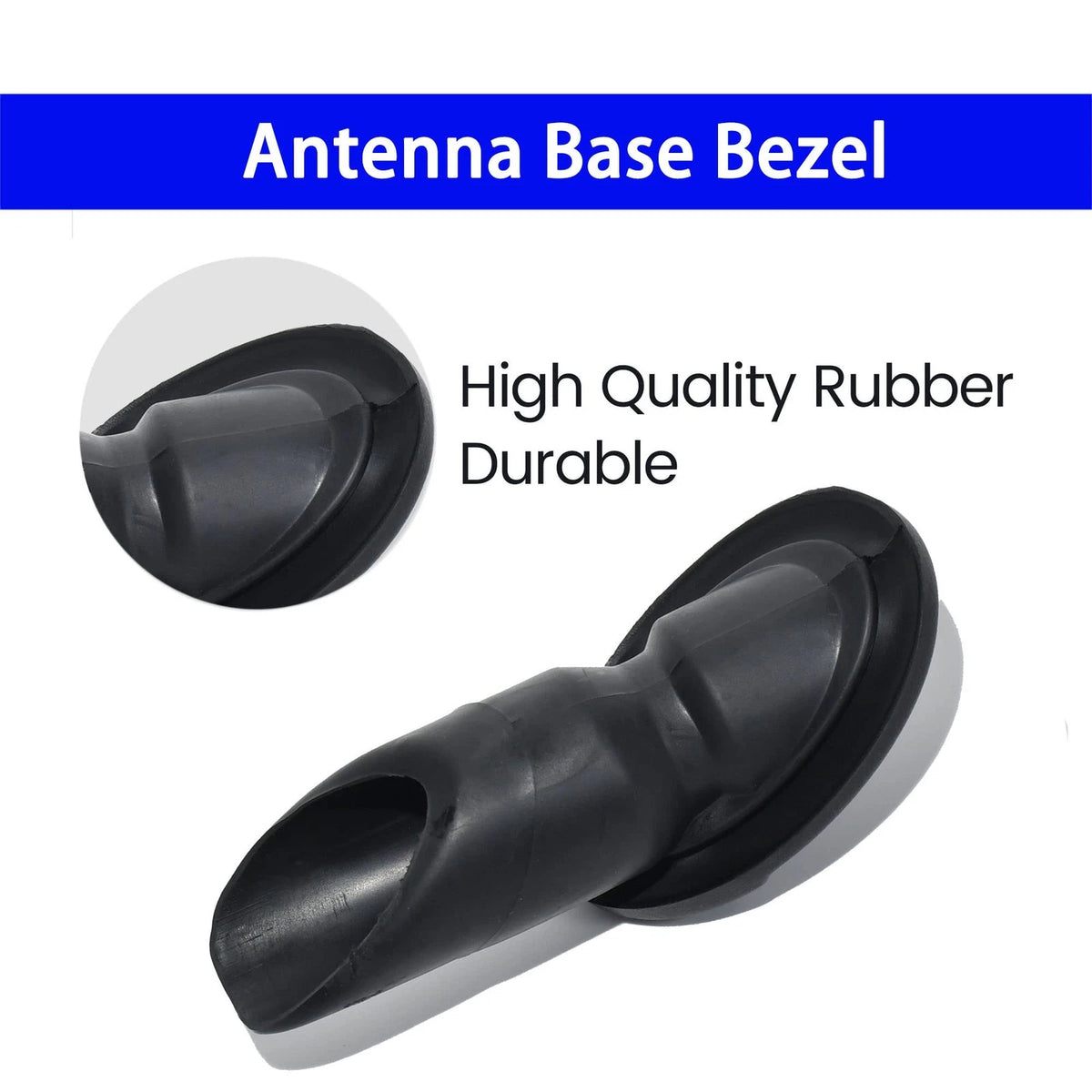 Anina Antenna Base for Toyota Tundra 2007 For 2007-2013 Tundra, Black
