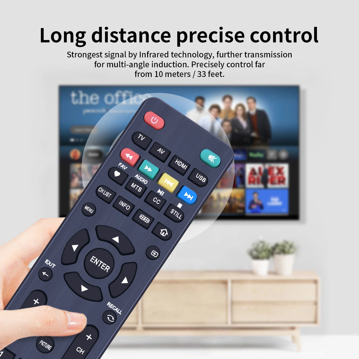 Remote Control For Changhong LCD LED TV LED40YC1700UA LED42YC2000UA GCBLTV50U-C1