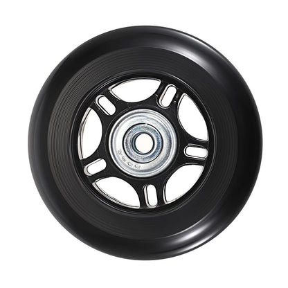 OwnMy 75mm x 23mm Luggage Wheels Replacements Set of 2 / 2.95", Black