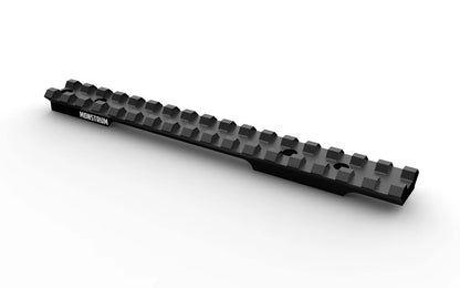 Monstrum Picatinny Rail Mount for Savage Accu-Trigger (Round Back) Black