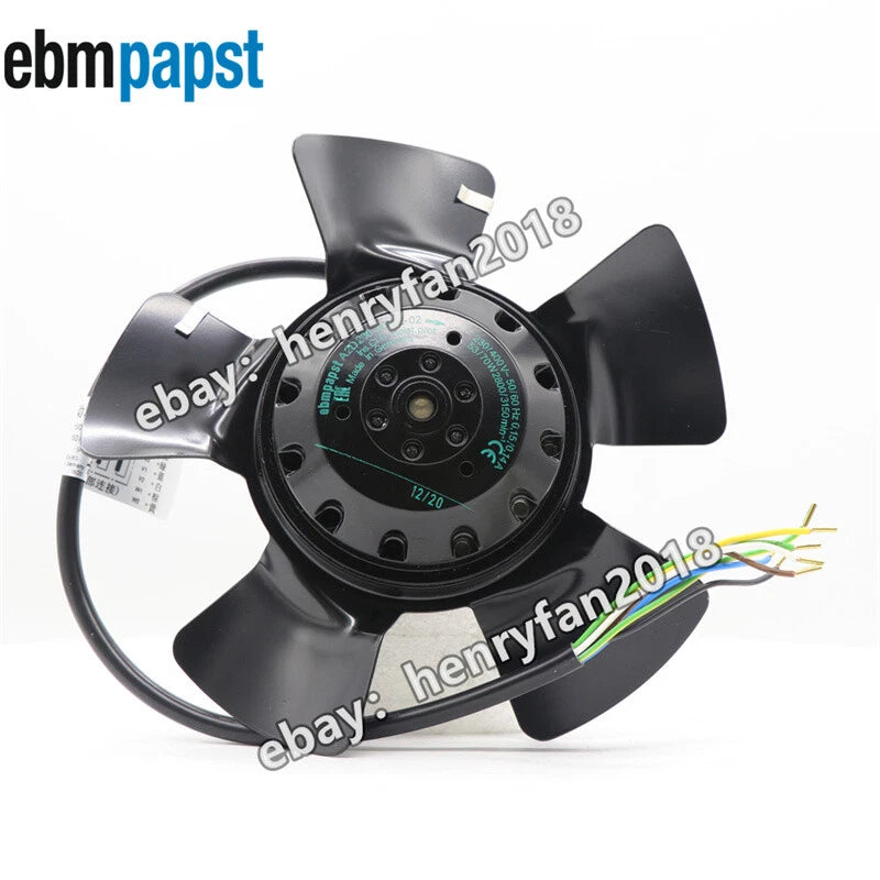 Ebm-papst A2D200-AA02-02 Axial Fan 230/400V 2800/3150RPM 0.24A ??200MM Motor Fan