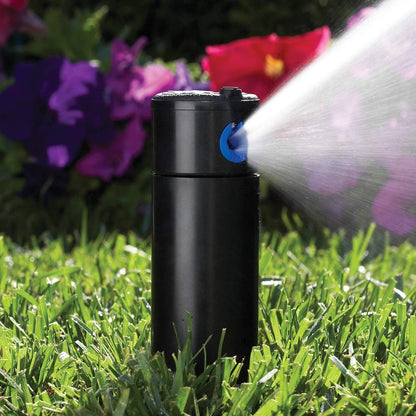 Hunter PGP-ADJ 3/4" Rotor Sprinkler, Adjustable 40°– 360° Arc, 2-Pack, Black