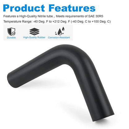 Universal Molded Gasoline Fuel Filler Neck Hose Replaces ‎24715