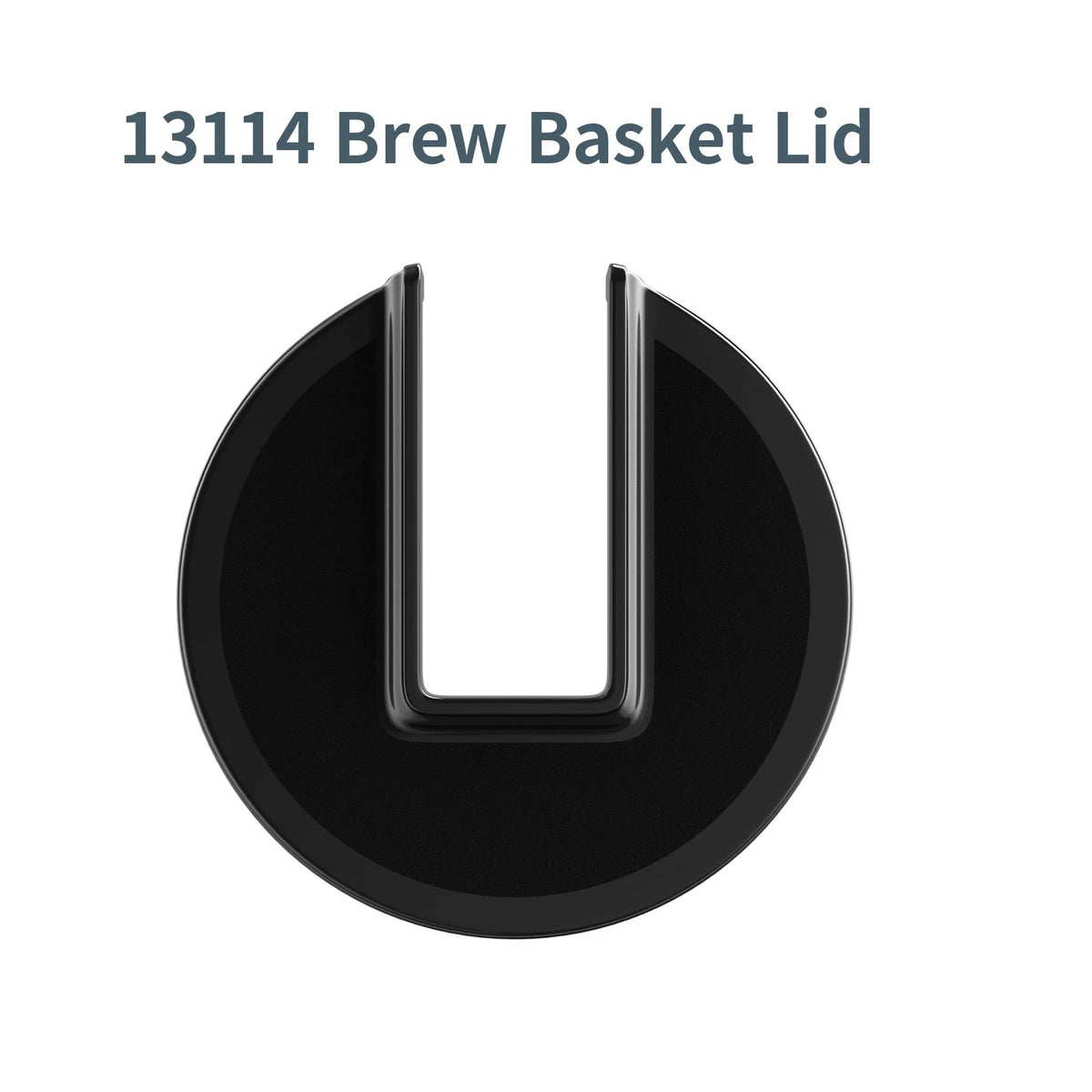 Replacement for Technivorm Moccamaster 13114 Brew Basket Lid - 5.6 IN, Black