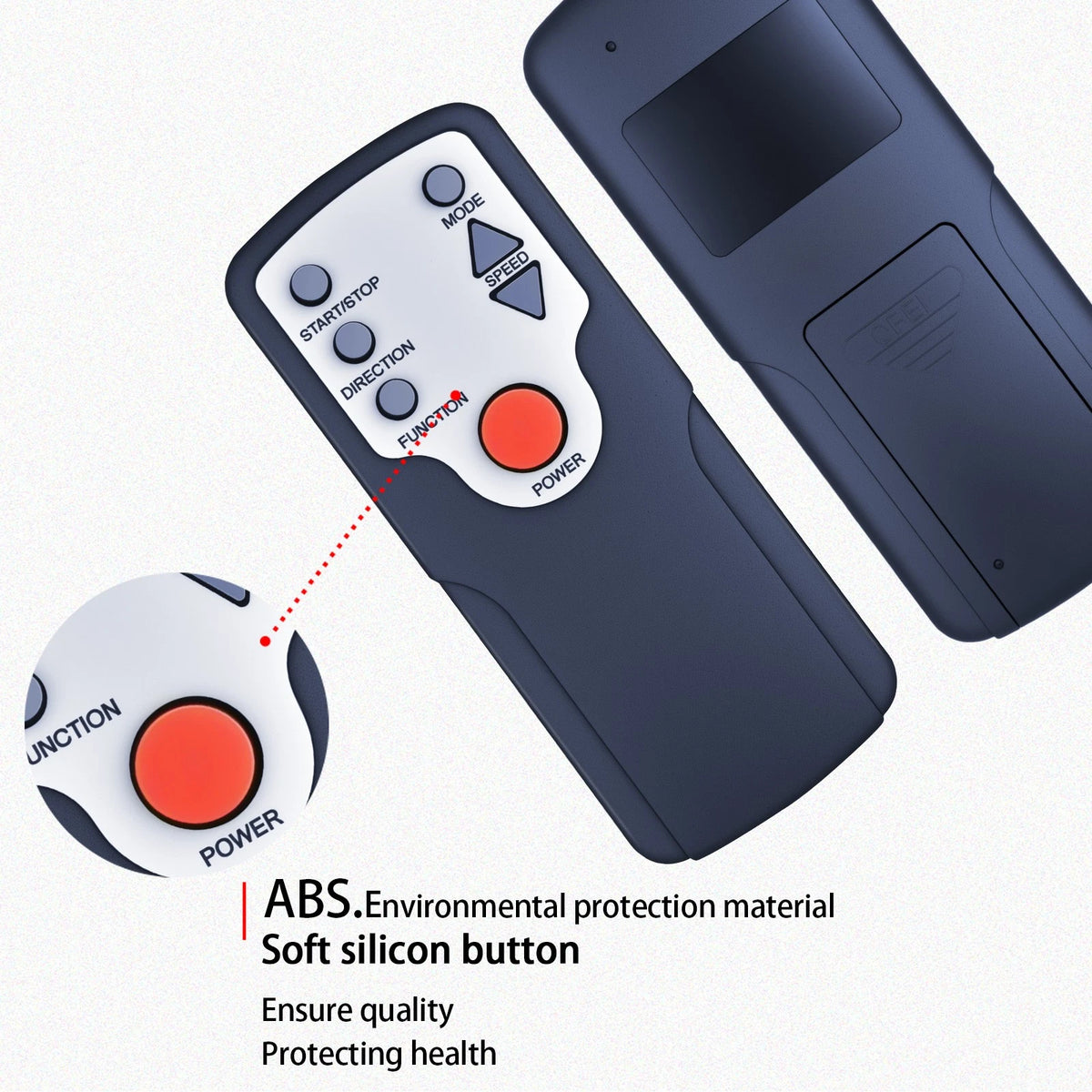 Replacement Remote Control For VIVURN 018 Under Desk Elliptical Machine