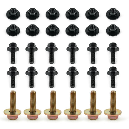Fits Jeep Wrangler JK JL 07-25 Side Step / Running Board Bolts Hardware (4 door)