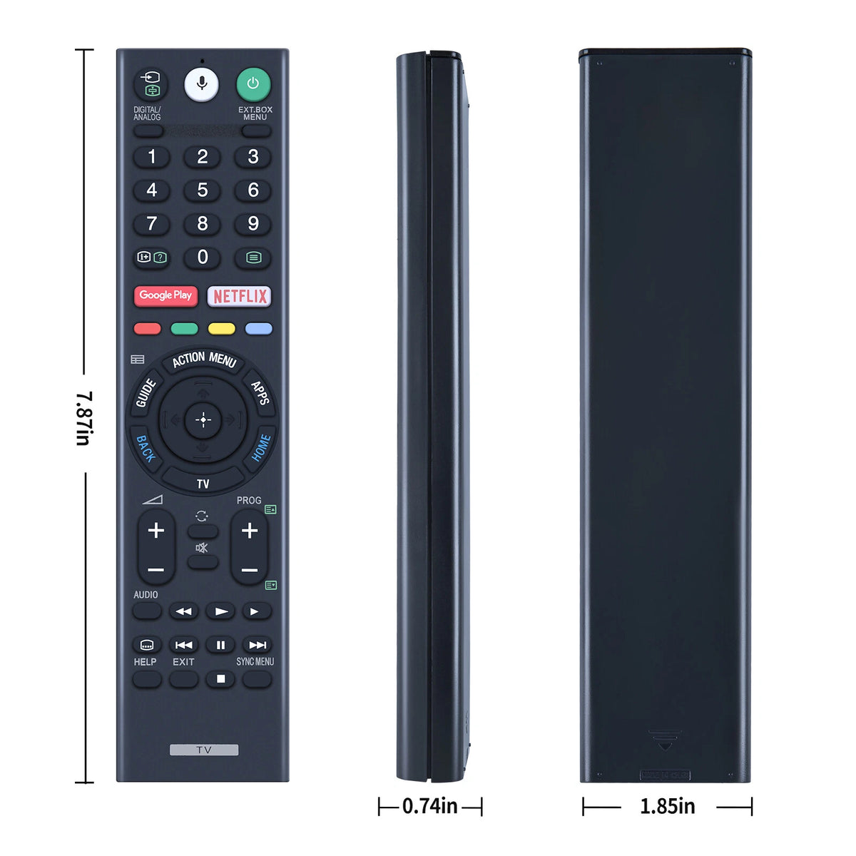 RMF-TX310P Voice Remote Control For Sony TV KD-75X8000G KD-65X8000G