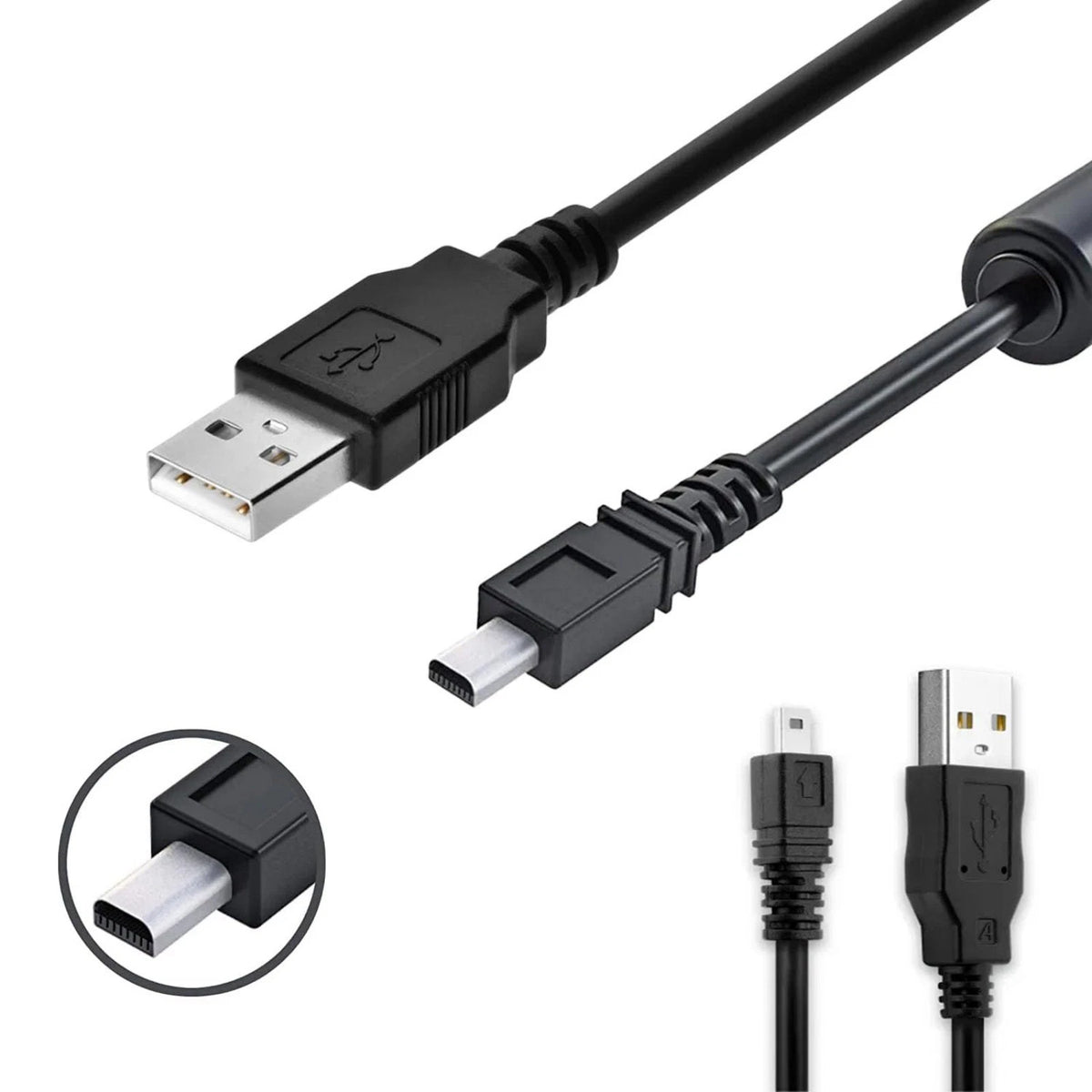1.5m Photo Transfer Charger Cord For Nikon Coolpix 3100 4100 4200 P1 P2 P3 P4