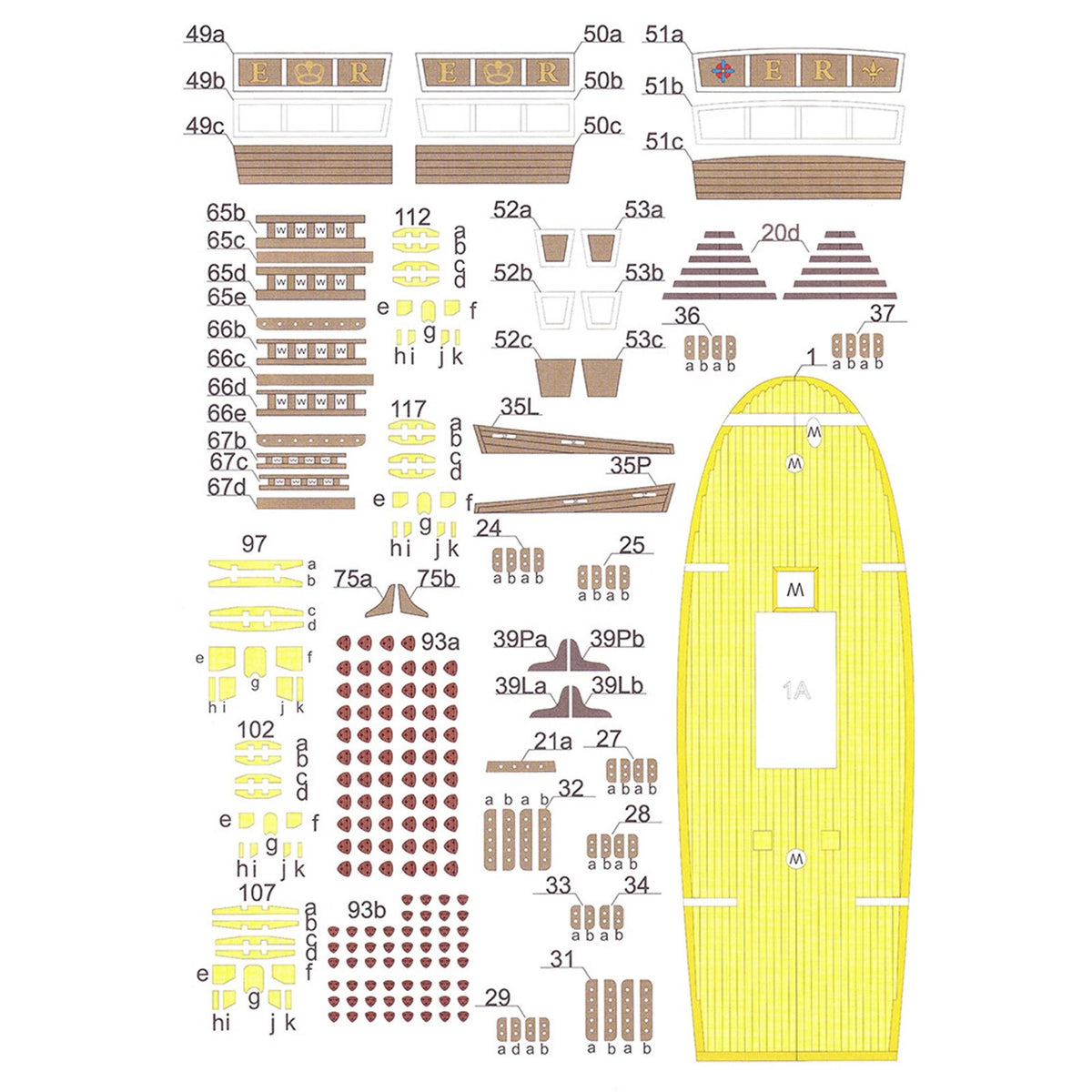 1:100 Unassembled Galeon Golden Hind 3D Paper Boat Wareship Model DIY Sailboat