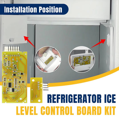 4389102 W10757851 Refrigerator Ice Maker Emitter Sensor Control Board Kit