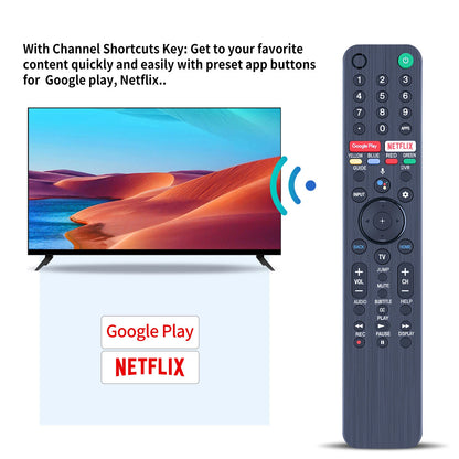 RMF-TX500U Infrared Remote Control For Sony Smart TV KD-75X75CH XBR-55A8H