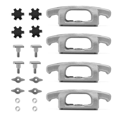 For 2016-2024 Nissan Titan Cargo Tie Down Cleat Replace 999T7-W3900 (4-Piece)