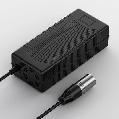 29V 5A 3-Pin Male XLR Connector Battery Charger for Lakematic, Jazzy Black