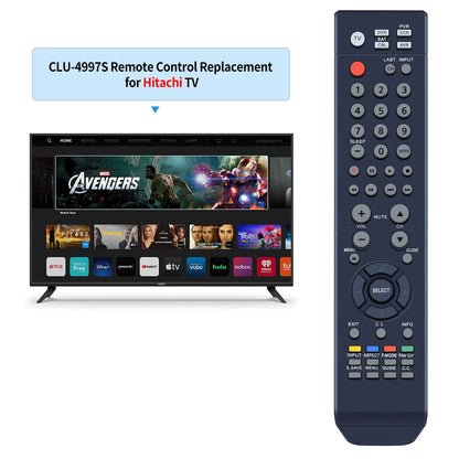 CLU-4997S For Hitachi TV Remote Control L32S504 L42S504 L46S604 L55S603