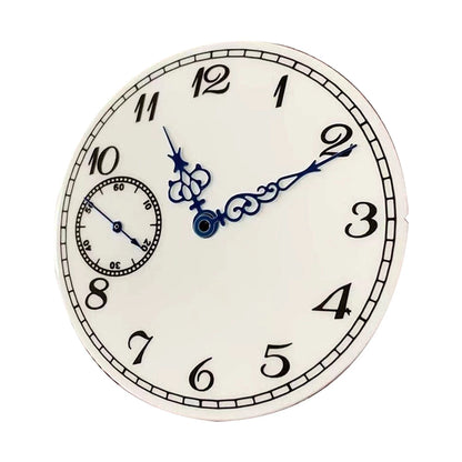 37mm Watch Dial Face+ Blue Watch Hands Kit for ETA 6497 ST3600 Movement A