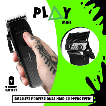 TPOB Mini Play Professional Hair Clippers (Black) Black