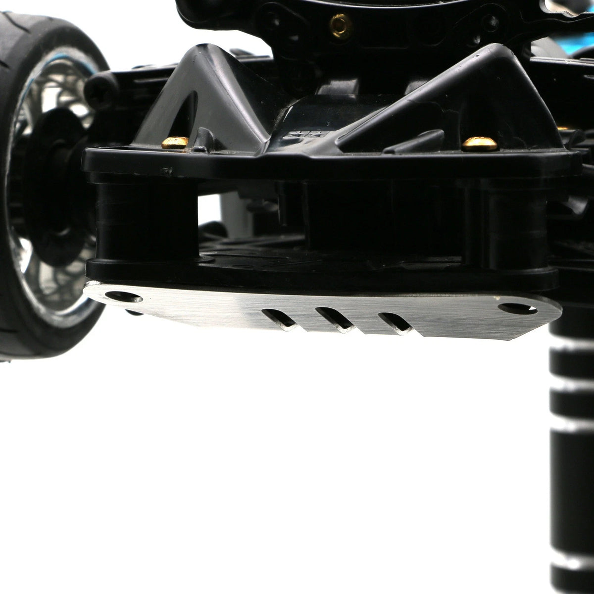 1/10 RC Car Stainless Steel Front Rear Chassis Armor Protector For Tamiya TT-02