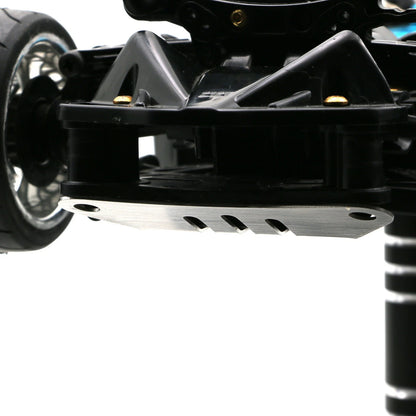 1/10 RC Car Stainless Steel Front Rear Chassis Armor Protector For Tamiya TT-02
