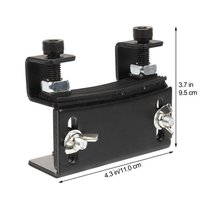 Metal Low Drum Booster - Adjustable Bass Lift for 11x9.5cm, Black