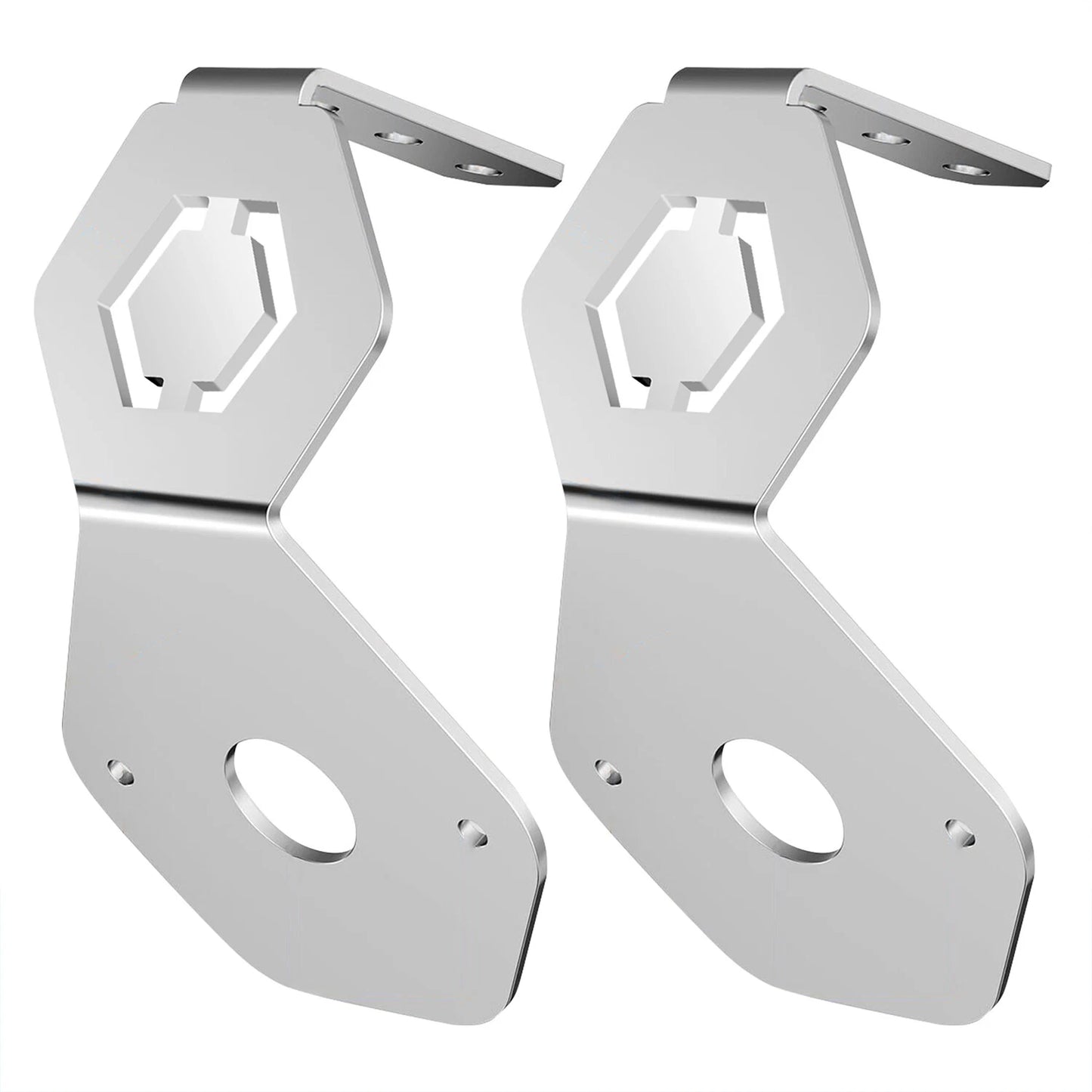 For Watermelon Mirror Turn Signal Angled Bracket Stainless SET/2