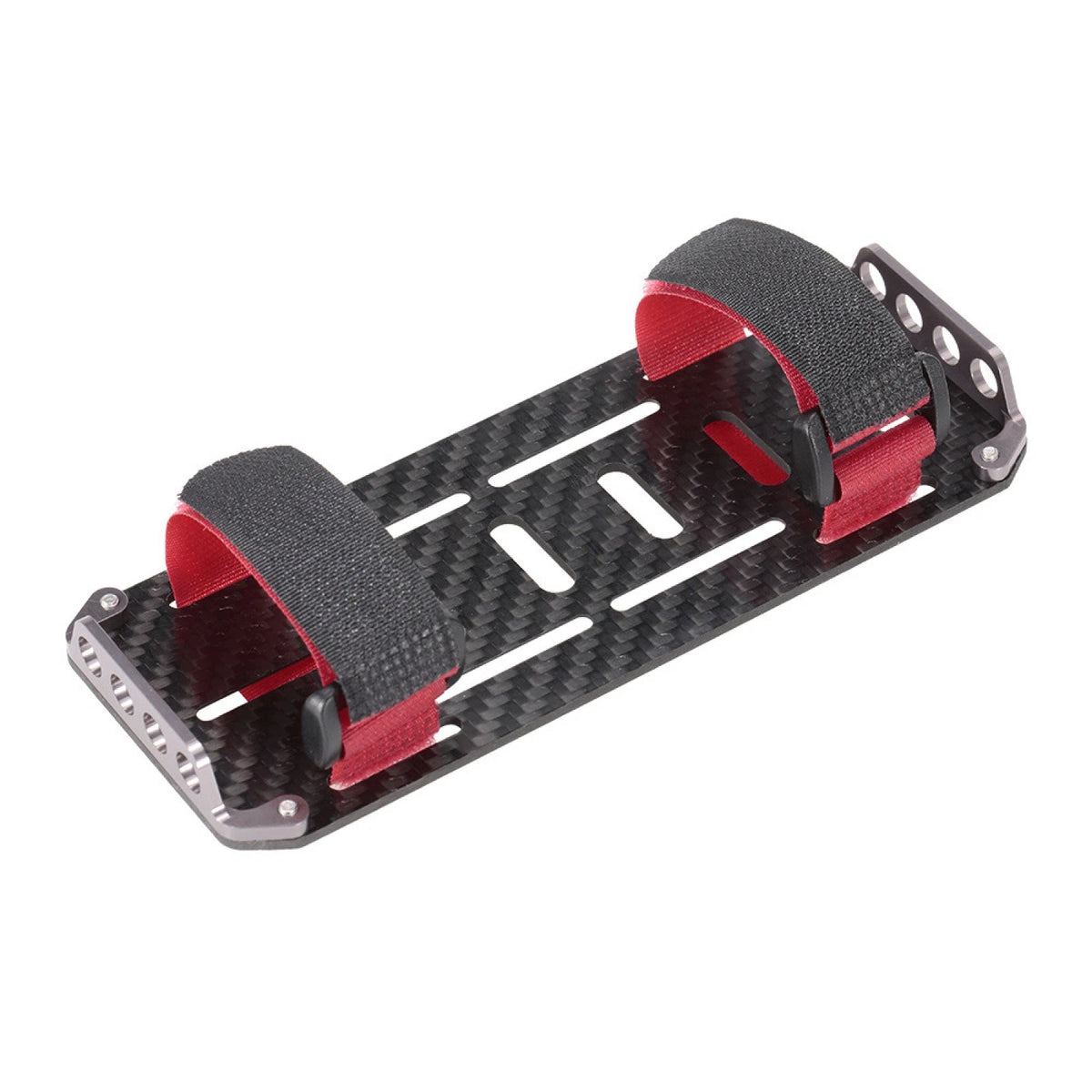 Carbon Fiber 2S 3S Battery Mount Plate Bass Stand For Axial SCX10 1/10 RC Car