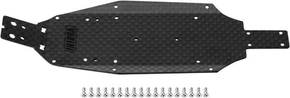 INJORA Carbon Fiber Chassis for 1/24 Buggy Losi Micro-B Upgrade, 8g