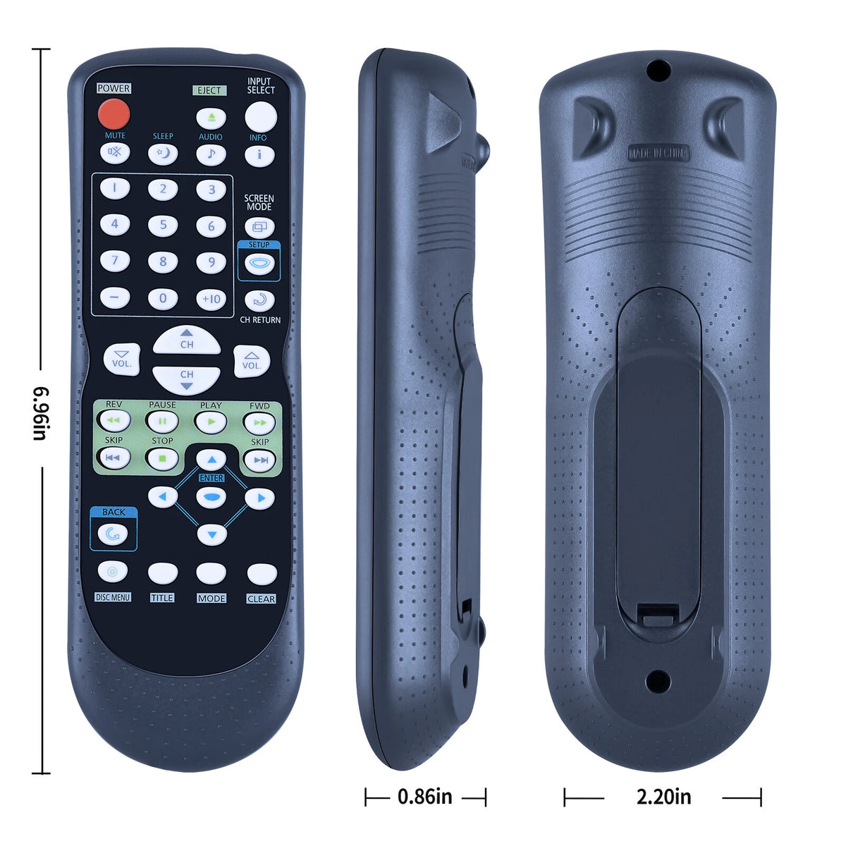 NF607UD Remote Control For Emerson TV NF607UD LD195EMX ANG-MBE897